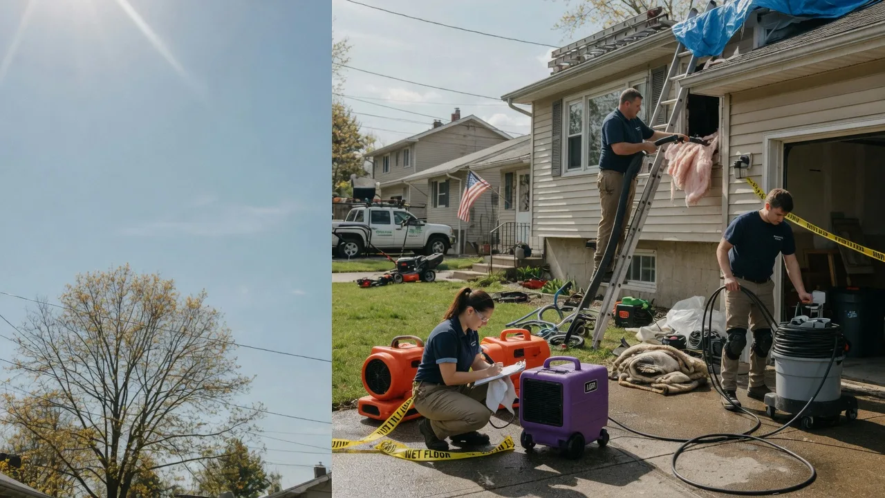 Emergency Water Removal in Marine, IL near me